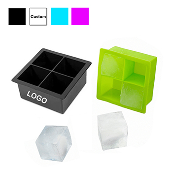 Four Cube Silicone Ice Tray